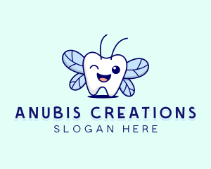 Smiling Tooth Fairy logo design