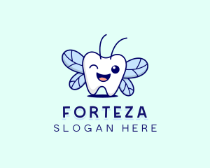 Smiling Tooth Fairy logo design