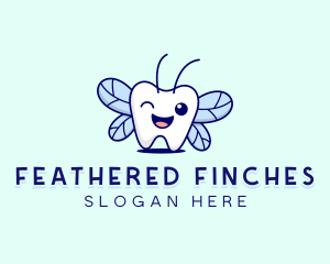 Smiling Tooth Fairy logo design