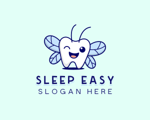 Smiling Tooth Fairy logo design