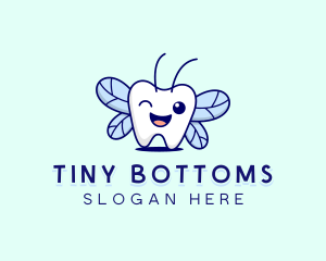 Smiling Tooth Fairy logo design