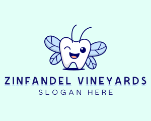 Smiling Tooth Fairy logo design