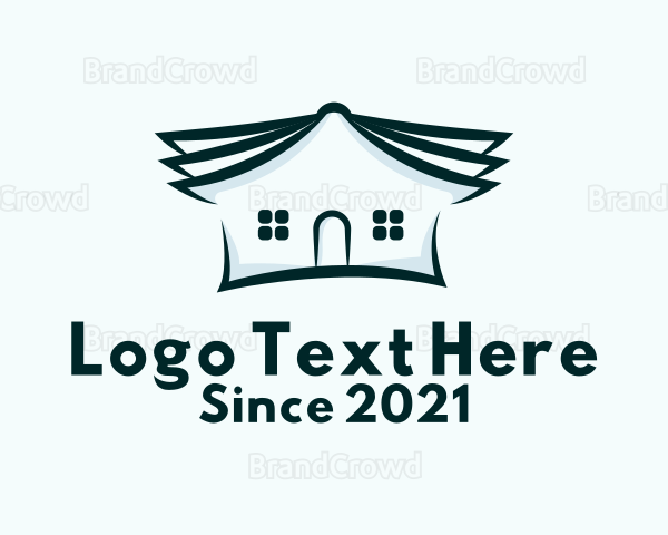 Book House Structure Logo