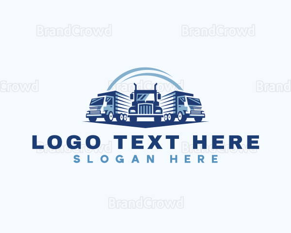 Cargo Truck Forwarding Logo