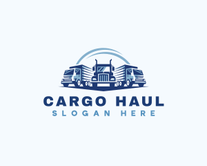 Cargo Truck Forwarding logo design