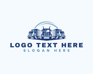 Cargo Truck Forwarding Logo