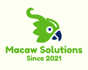 Macaw Bird Aviary logo design