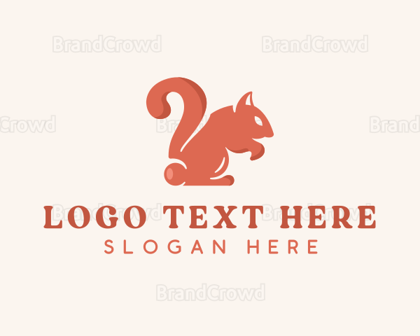 Squirrel Question Mark Logo