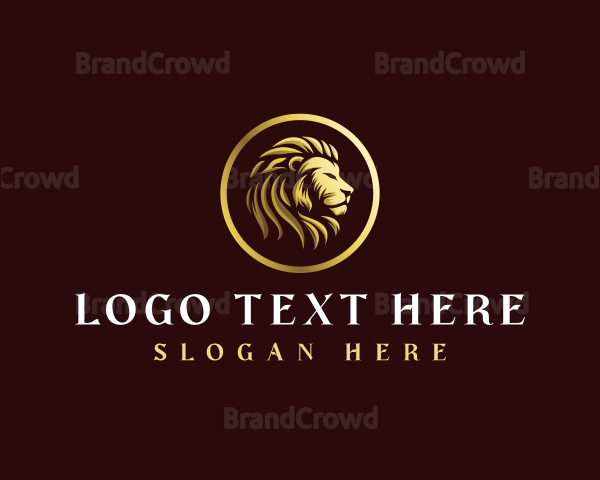 Majestic Luxury Lion Logo