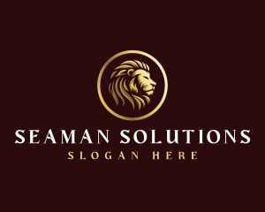 Majestic Luxury Lion  Logo