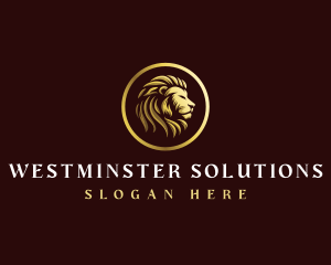 Majestic Luxury Lion  Logo