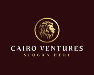 Majestic Luxury Lion  logo design