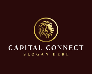 Majestic Luxury Lion  logo design