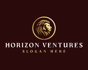 Majestic Luxury Lion  logo design