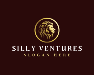 Majestic Luxury Lion  logo design