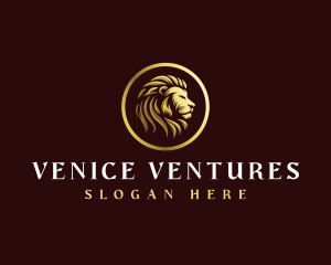 Majestic Luxury Lion  logo design