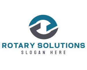 Rotary - Modern Business Round Letter Z logo design