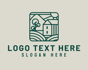 Rustic Agriculture Farmhouse Logo