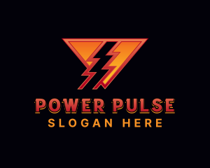 Voltage - Lightning Voltage Generator logo design