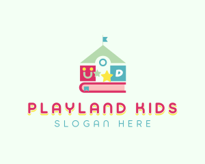 Daycare Childcare Kindergarten  logo design