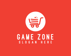 Shopping Cart App logo design