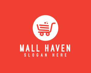 Shopping Cart App logo design