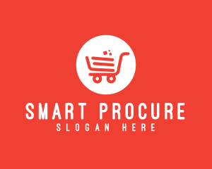 Procurement - Shopping Cart App logo design