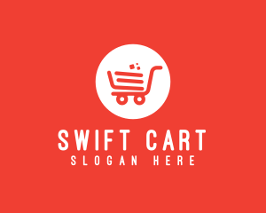 Shopping Cart App logo design