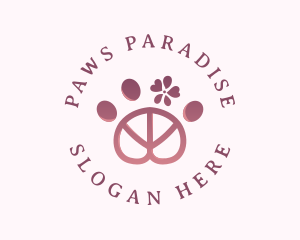 Pet Paw Peace logo design