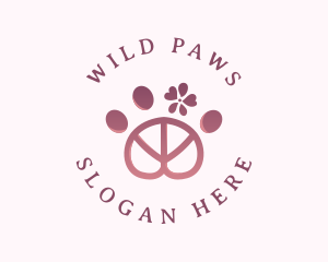 Pet Paw Peace logo design