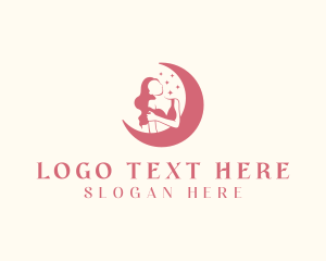Star - Sexy Woman Lingerie logo design