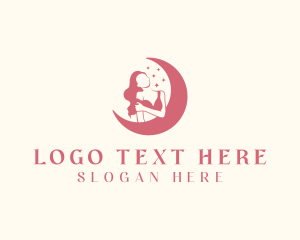 Sexy Woman Lingerie Logo