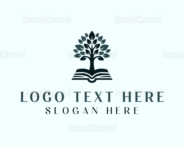 Tree Book Learning Logo