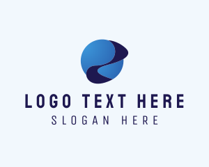 Global - Wave Sphere Marketing logo design