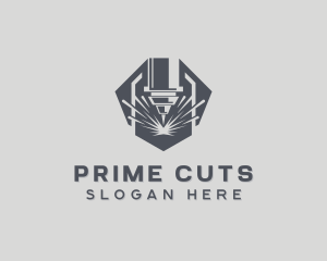 Laser Metal Engraving logo design