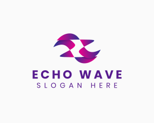 Wave App Technology logo design