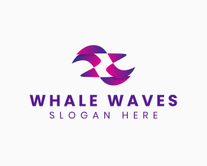 Wave App Technology logo design