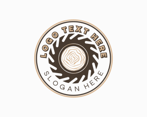 Wood - Wood Sawmill Tool logo design