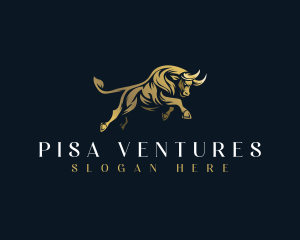 Luxury Bull Horn logo design