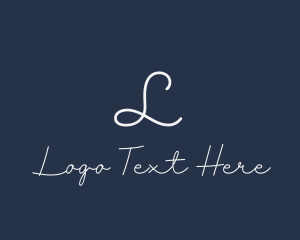 Brush Texture - Generic Cursive Handwritten logo design