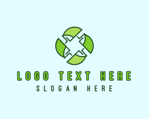 Leaves - Organic Leaf Flower logo design