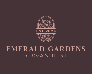 Flower Garden Boutique logo design