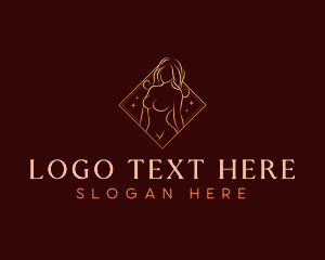 Feminine - Sexy Body Lady logo design