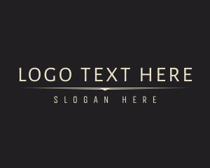 Wordmark - Luxury Classic Business logo design