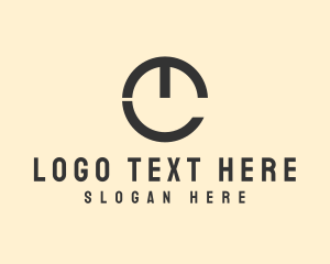 Monogram - Corporate Business Letter MC logo design