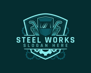 Welding Mask Fabrication logo design