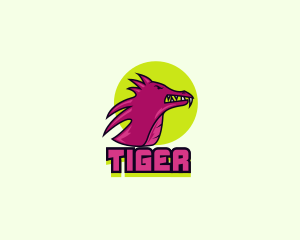 Gaming - Dragon Monster Beast logo design