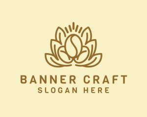 Organic Coffee Bean logo design