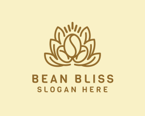 Bean - Organic Coffee Bean logo design