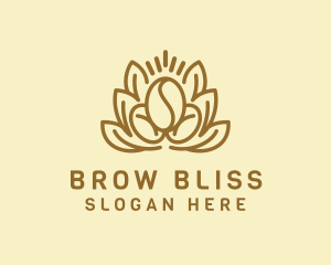 Organic Coffee Bean logo design